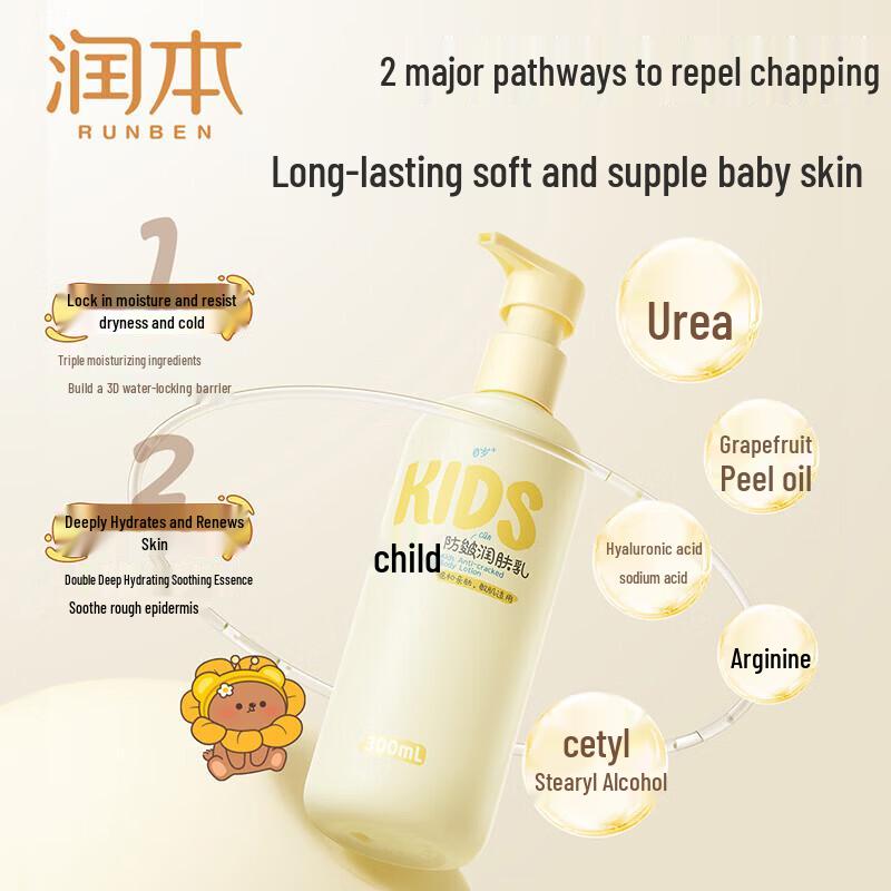 Runben Baby & Kids Moisturizing Body Lotion