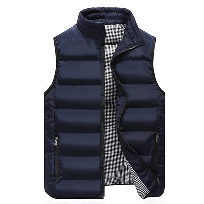 Men's Vest Autumn and Winter Thickened Warm Down Cotton Clothes Vest