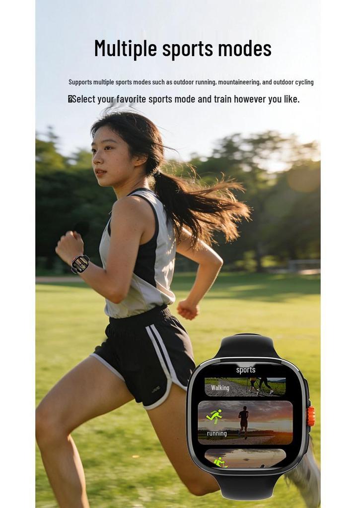 Honeycomb S11 Smartwatch: Card Slot, Dual System, Multifunctional S10 Downloadable Features