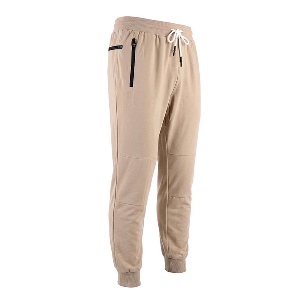 Men's Joggers Sweatpants Wicking Outdoor Casual Color Pants for Running and Commuting