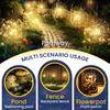 LED Solar Firework Lights Garden Decoration Fairy Lamps Waterproof Outdoor Firefly Bee Lawn Lamp Patio Landscape Yard Light