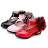 Mode Kinderschuhe Lederschuhe Kinderschuhe Neue Mädchen High Heel Prinzessin Blumenschuhe Mädchen Tanzschuhe für Party Hochzeit
