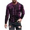 Funny Number 3D Print Long Sleeve T-shirt Men Casual Fashion Streetwear T Shirts Oversized Hip Pop Streetwear Autumn Man Clothes