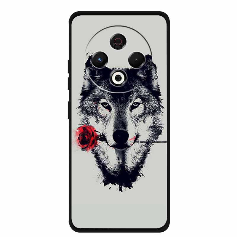 Animal Case For Spark 30 Fundas For Tecno Spark30 4G Soft TPU Silicone Phone Cover Back Black Edge Shell Protective Bumper Cases