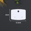 Retro Kraft Paper Earring Display Cards for Jewelry Packaging