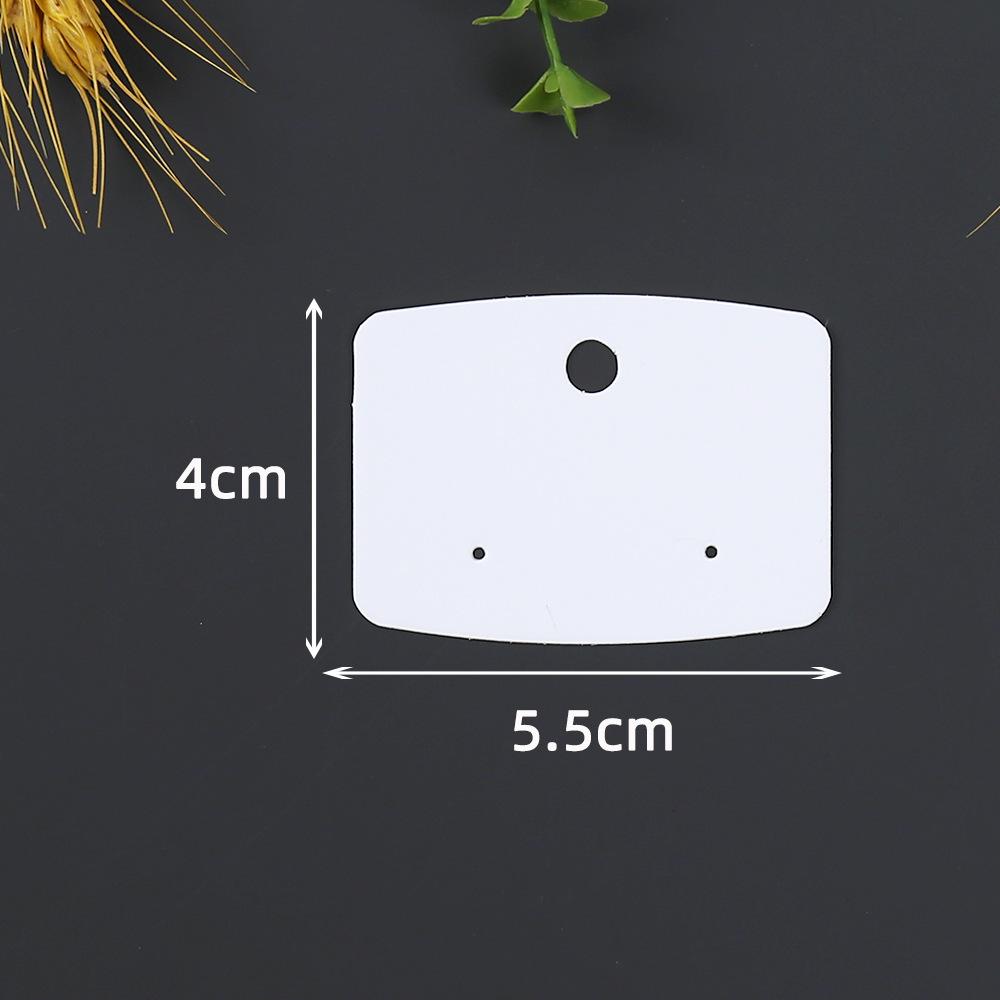 Retro Kraft Paper Earring Display Cards for Jewelry Packaging