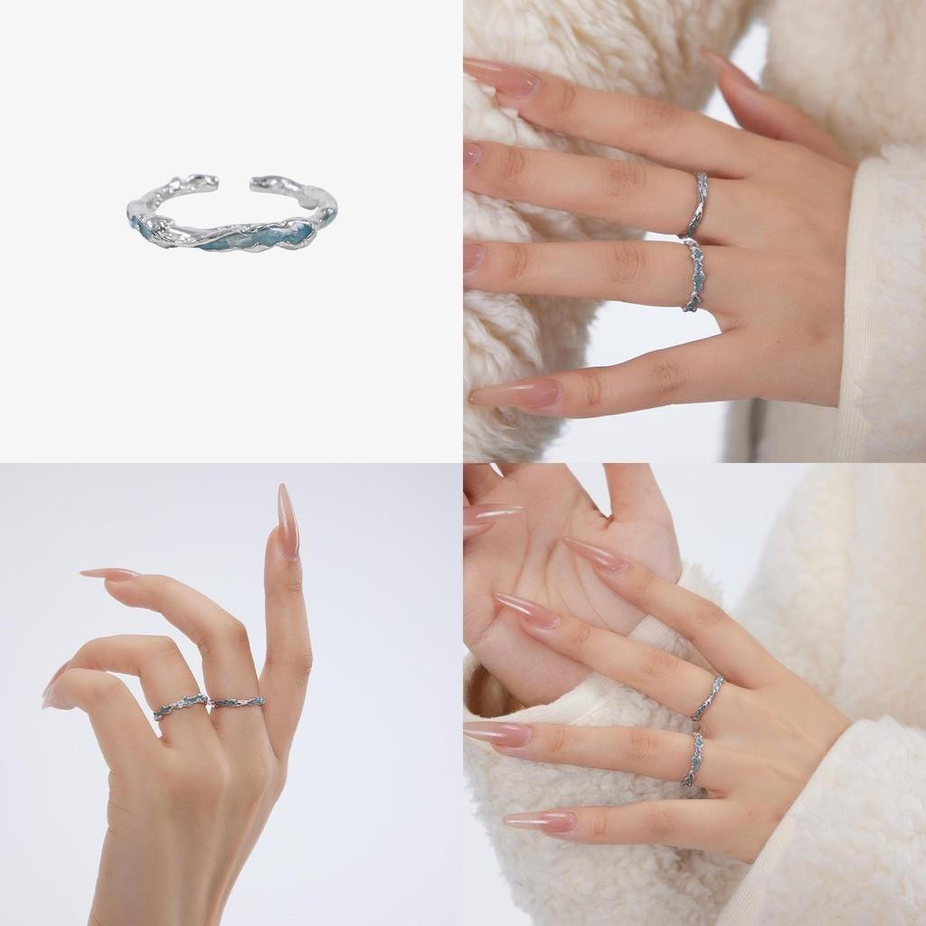 Modern Copper Adjustable Ring For Women Chic Geometric Style Ideal For Fashion Enthusiasts