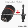 Roter Streifen Ganzmetall 1,5-13mm Dreibackenfutter für elektrische Bohrmaschine mit SDS/Sechskant-Schaft