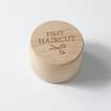 5cm Round Jewelry Box Necklace Organize Primary Teeth Storage Durable Wood Storage Box  Gift Box