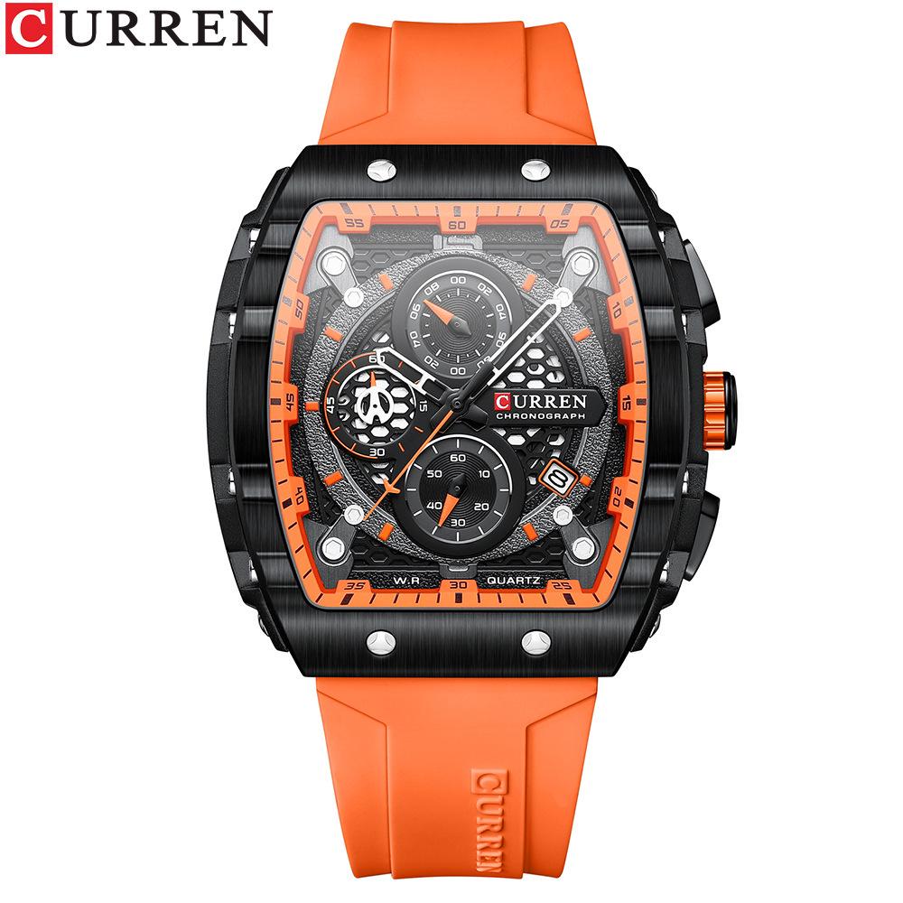 CURREN Men's Multifunction Chronograph Sports Watch 8442