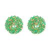 Stylish Designer Earrings: Minimalist  Geometric  Round Ball Earrings - Ultra Sparkling  Light Luxury  and Elegant