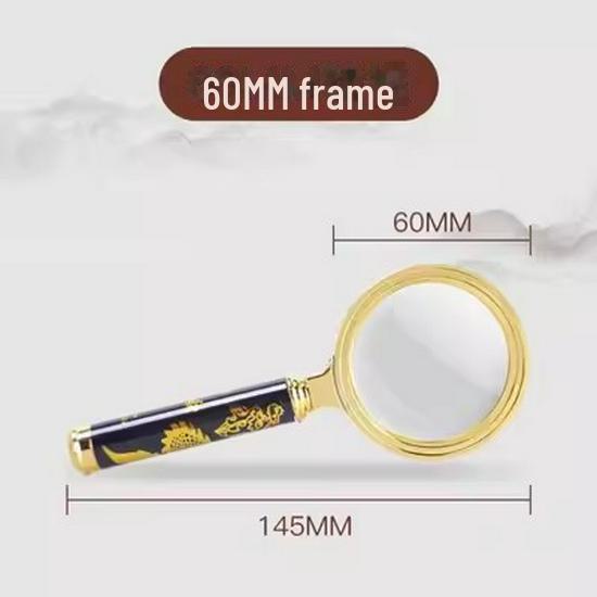 

100x HD Потужна лупа для літніх людей та студентів - Ручна, Велика, Ідеальна для читання