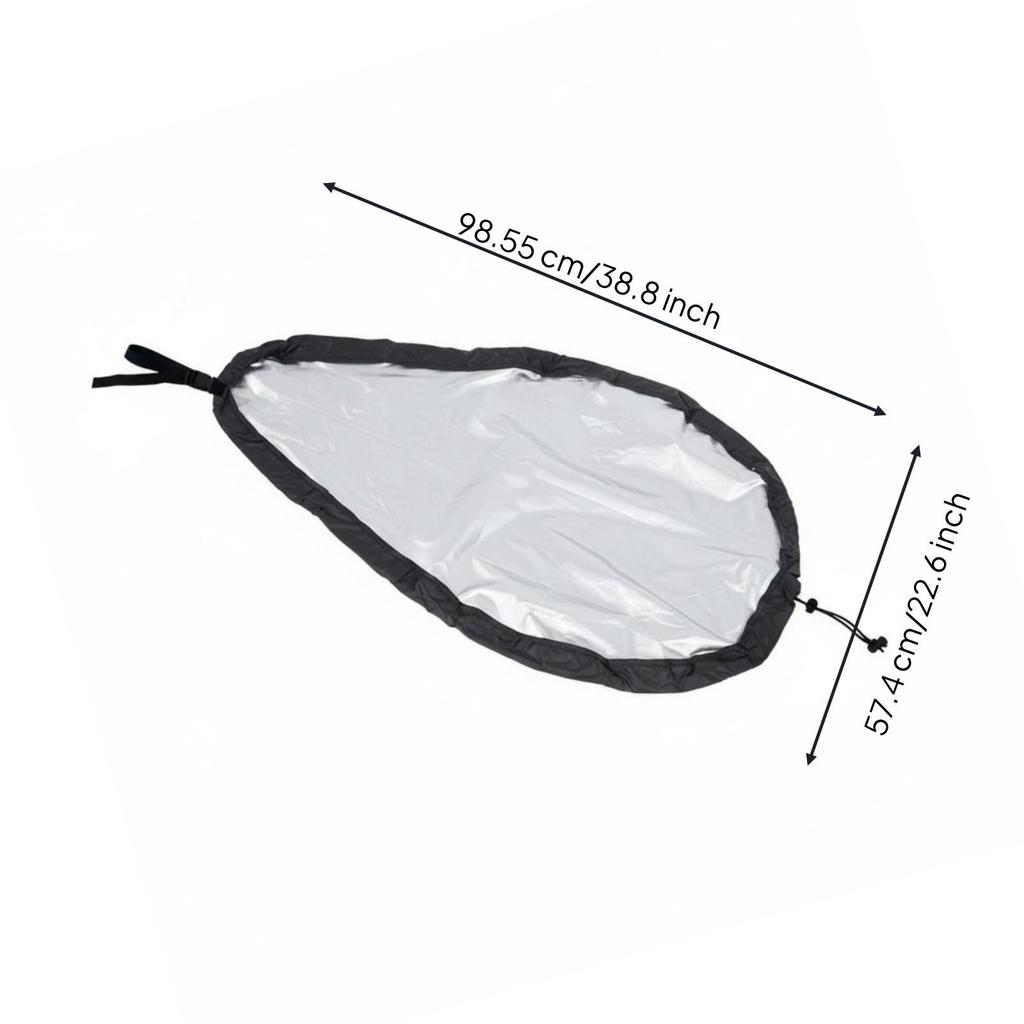 Kayak Cockpit Cover 420D Oxford Cloth Oval