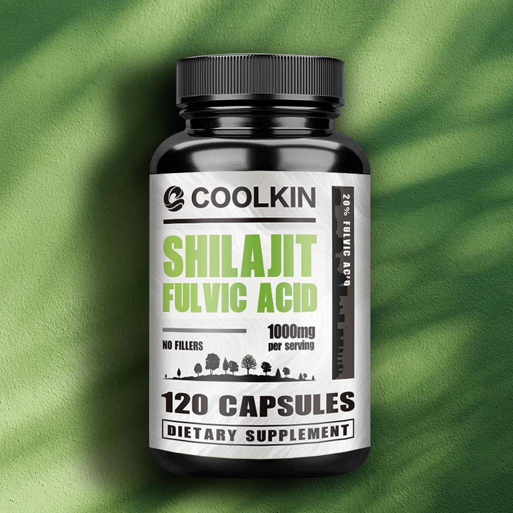 Shilajifuric Acid 1000 mg - Antioxidant, energy booster, enhances endurance.