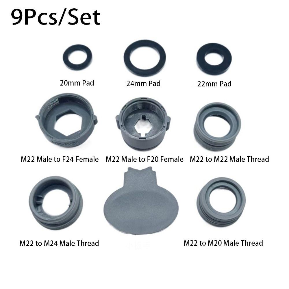 1Set Repair Tap Converter Faucet Adapter Set Bubbler Conversion Joints Durable Tap Connector