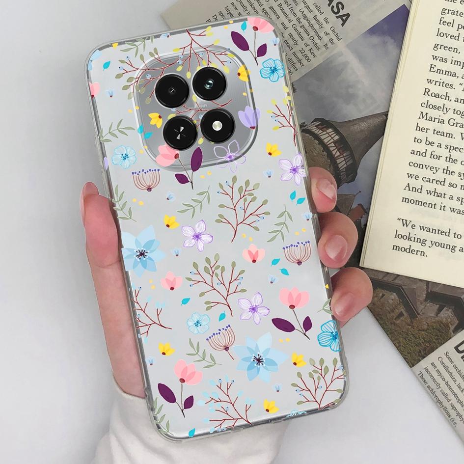 

Бампер для Oppo A3 A40m A60 F27 Realme C63 V60s 12 13 Note 60 Чехол Мода Персональный стиль Прозрачный Мягкий ТПУ Силиконовый Ударопрочный Защитный Для OPPO Capa Realme Note 60