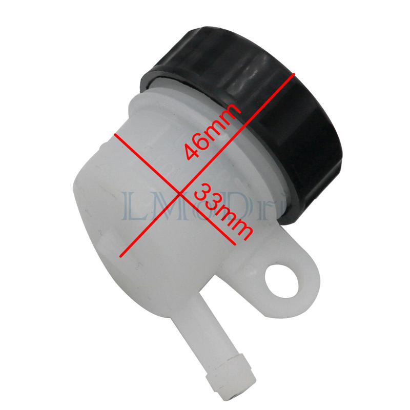 LMoDri Motorcycle Refit  Foot Rear Brake Master Cylinder Tank Oil Cup Fluid Bottle