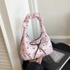 Butterfly Knot Tote Bag For Women With Bow And Pleated Design For Daily Use