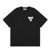 Trendy brand PALACE classic inverted triangle LOGO printed men's and women's loose and versatile casual summer short-sleeved T-shirt t