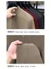 Men's Thickened Fleece Base Layer Shirt: Long Sleeve, Half-High Collar, Solid Color, Warm Autumn/Winter Wear.