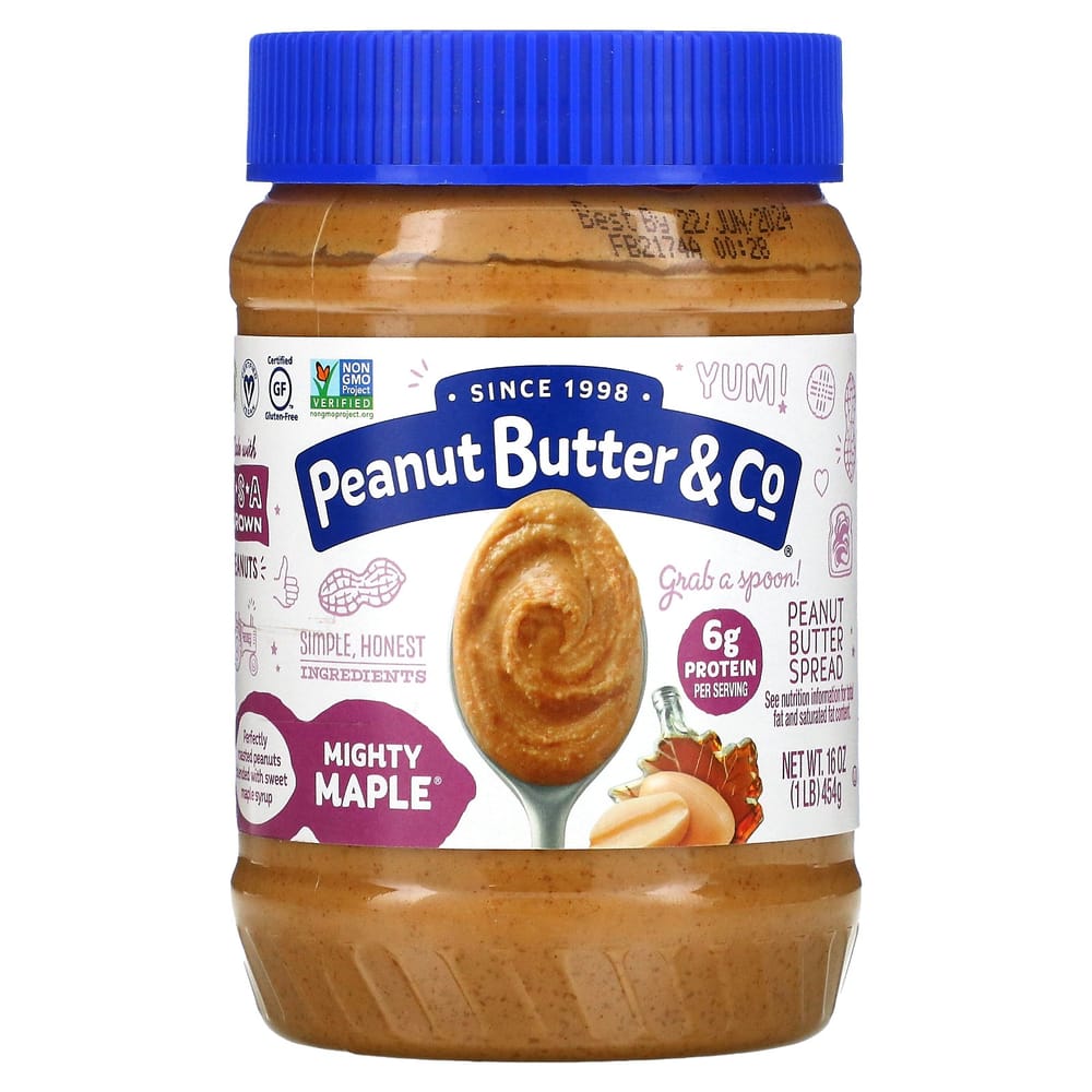 Peanut Butter & Co. Mighty Maple Peanut Butter Spread 454g (16oz)