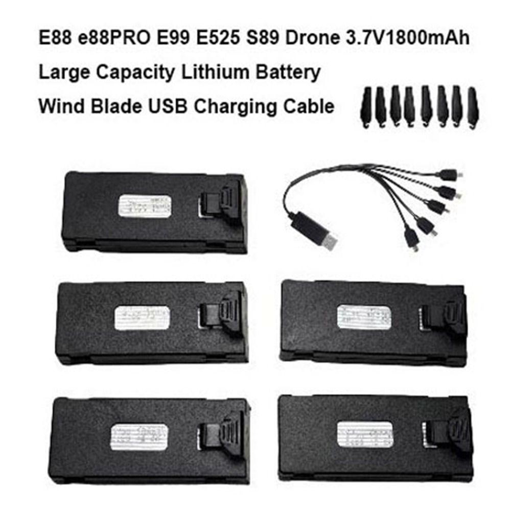 Baterie Litiu de Capacitate Mare 3.7V1800mAh pentru Drona E88 e88PRO E99 E525 S89