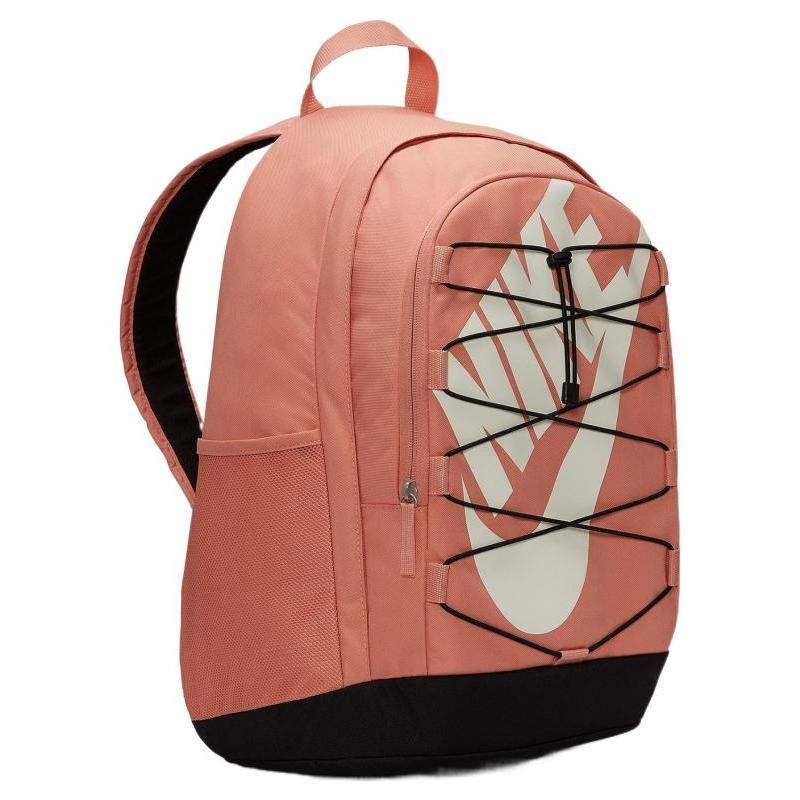 Nike Hayward Fabric Backpack Unisex Orange Pink Lightweight Casual BA5883-824