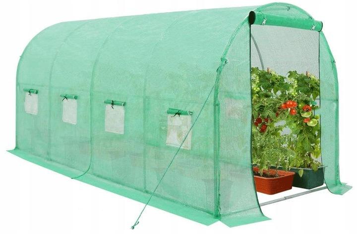 Tunel Foliowy Ogrodowy Duży 4X2,5 Szklarnia Warzywniak Foliak 10 M2 Uv-4