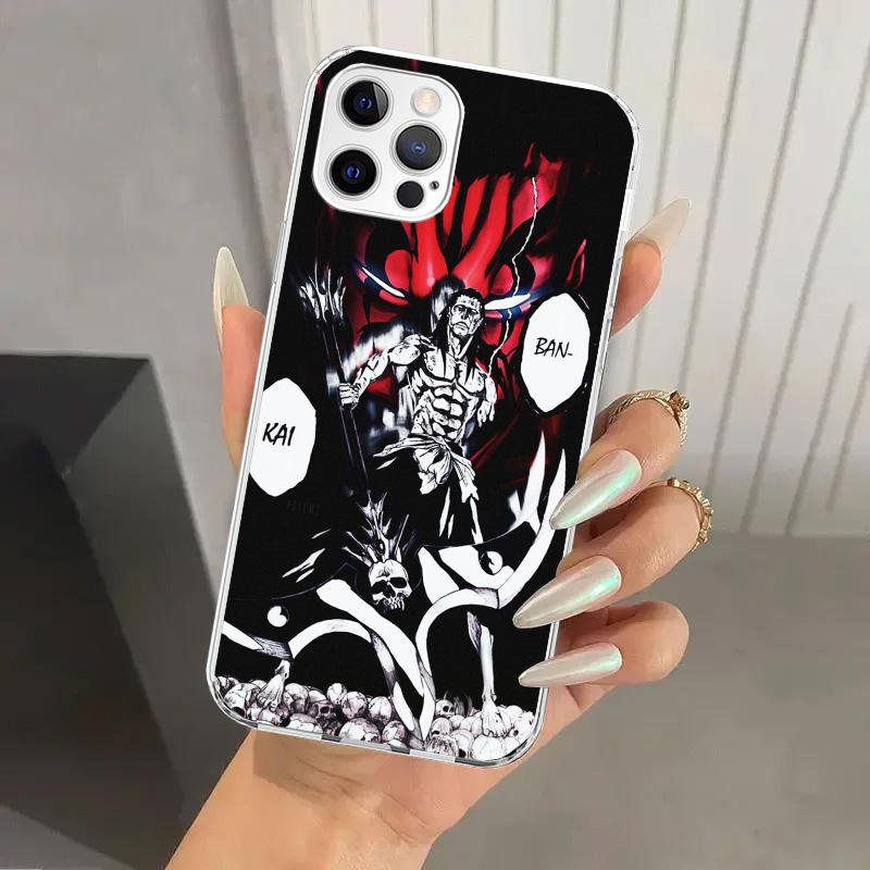 Bleach Zaraki Kenpachi Phone Case for Iphone 17 Air 16 15 Plus 14 13 Mini 12 11 Pro Max 16E 7 8 SE 2020 Soft Funda Print Shell 1