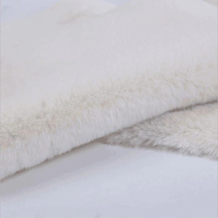 50x170cm Thickened Imitation Rabbit Plush Fabric Fur 2cm Soft Faux Fur Fabric DIY Collar Of Coat/Clothing Accessories/Scarves