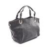 Used Dior Canage Tote Bag leather Black Used Women