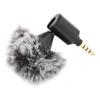 Mini 3.5mm Plug and Play Cardioid Microphone for Mobile Phone DSLR Camera Camcorders