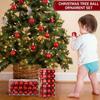 3CM 30Pcs Shatterproof Christmas Balls Pendant Xmas Tree Hanging Ornament Star Topper Noel Navidad Decor for Home New Year Gifts