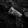 Mythological Tridents Styles Adjustable Rings For Men Alloy Construction Elegant Mens Accessory