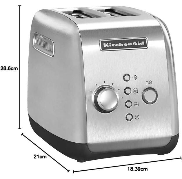 Toaster KitchenAid 5KMT221ESX Stainless Steel (859711579530)