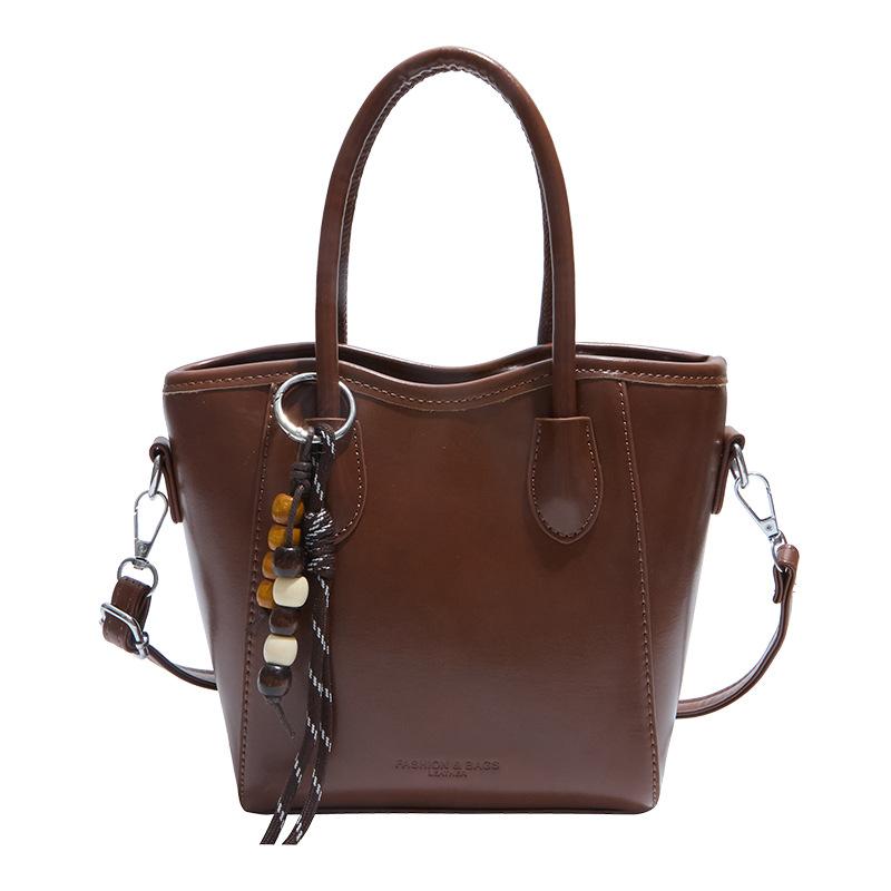 Bag Women's 2026 New Autumn and Winter Commuter Retro Shoulder Underarm Bag Simple Large Capacity Tote Bag
