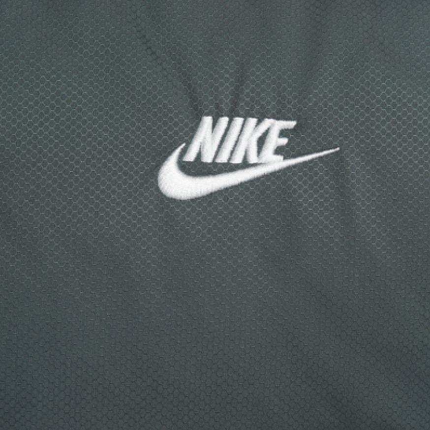 Nike Club Therma-FIT Warm Loose Fit Stand Collar Puffer Jacket Men Jackets Iron-Grey White FZ5029068