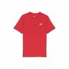 Embroidered Crew Neck Short Sleeve T-Shirt for Men In Red