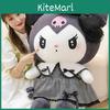 Adorable Dark Plush Toy Soft Pp Cotton Filled Stuffed Animal For Kids