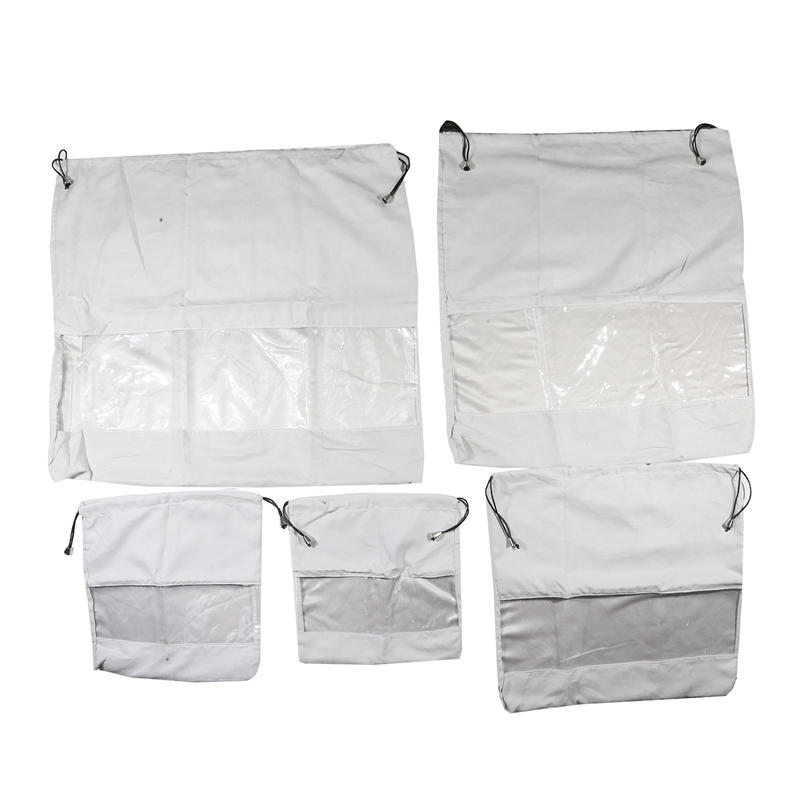 Underwear Storage Bag Transparent Breathable Moisture Resistant Fully closed dust bag Drawstring Home Organization