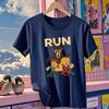 Christmas Run 99 Nights Graphic T-Shirt Cotton Spooky Gamer Deer in The Forest Gaming Meme Gifts for Men Women Clothing