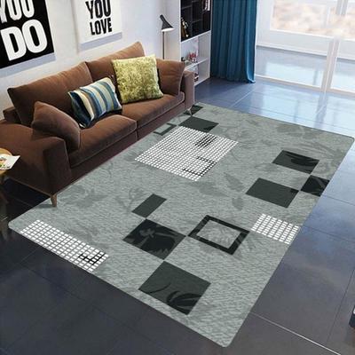 Modern Minimalist Geometric Pattern Carpet Mat Rug Abstract Design Color Durable Home Decoration Living Room Bedroom Floor Mat