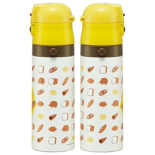 Skater Child-friendly Lightweight Stainless Steel Water Bottle Noraneko Gundan 470ml Children's Direct Drinking Sports Bottle SDC4-A
