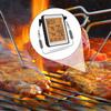 Cooking Meat Temperature Meter Double Probe Temperature Measuring Tool for Oven Smart Alarm Food Grill Temperature Meter for