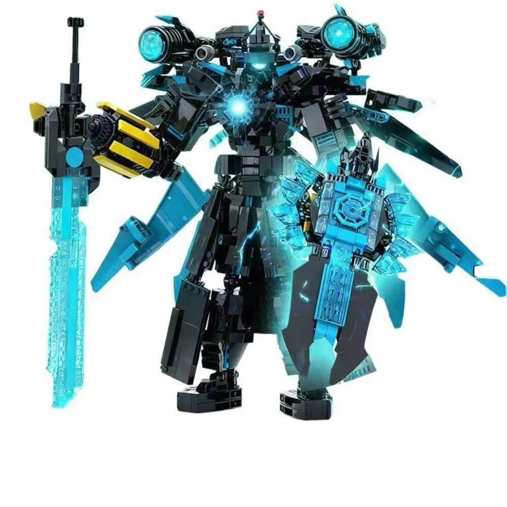 Skibidi Toilet Speakerman Blocks Skibidi Toilet Speaker Man Blocks Titans Speakerman Building Block Titans Cameraman