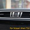 Für Nissan X-trail Xtrail T32 2014-2026 Qashqai J11 2016-2026 Auto Mittelkonsole Lüftungsauslass Einstellknopf Abdeckleiste
