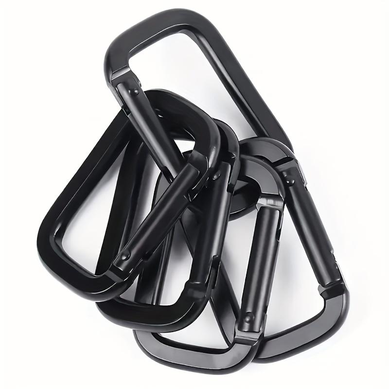 1pc Square Rings with Outdoor Spring Multifunctional, Spring Hooks, Clips, Keychains, Outdoor Backpack Pendants, And Camping Tools