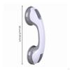 Bathroom Grab Bar with Suction Cups Strong Rail Reliable for Disabled