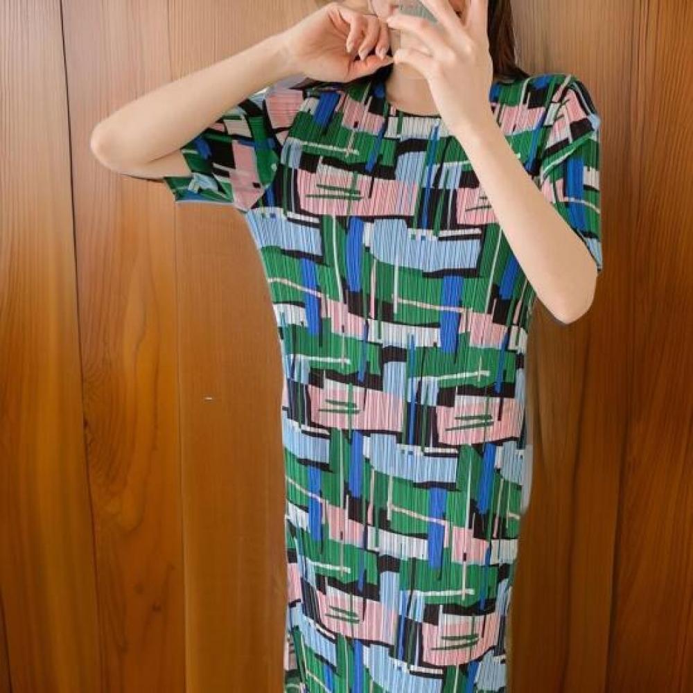 New ArrivalS Open Run Women S Button Long dreSS Side Slit Summer dreSS