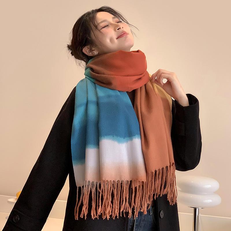 2024 New Item Versatile in Winter Korean Style Scarf